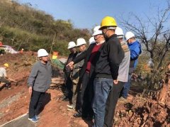 公司11月底对重点项目进行安全、质量及进度的巡查